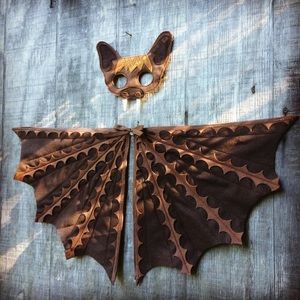 Brown Bat Costume Made in USA/Etsy